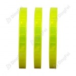 Reflective PVC Cloth Tapes - 2CM Yellow Reflective Tape For Clothing